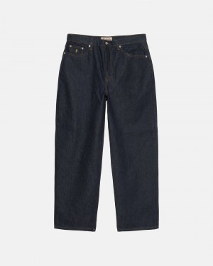 Stussy Big Ol' Denim Jeans Black | 24953LBSD