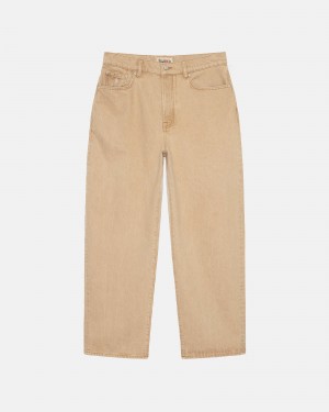 Stussy Big Ol' Denim Jeans Brown | 47513EQYI