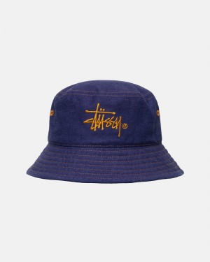 Stussy Bucket Copyright Hats Purple | 28547UCMV