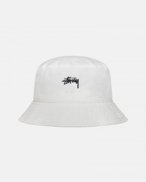 Stussy Bucket Stock Hats Beige | 12069VTYW