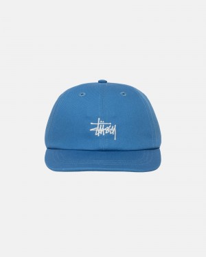 Stussy Low Pro Basic Strapback Caps Blue | 10837FGRT