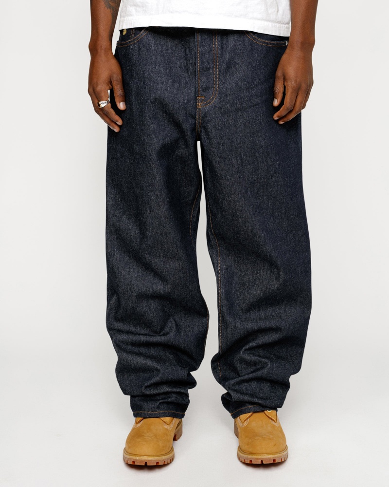 Stussy Big Ol' Denim Jeans Black | 24953LBSD