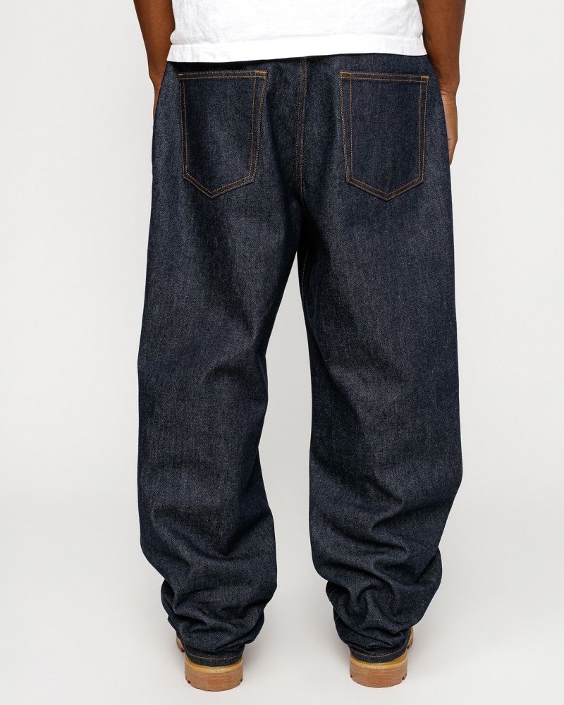 Stussy Big Ol' Denim Jeans Black | 24953LBSD