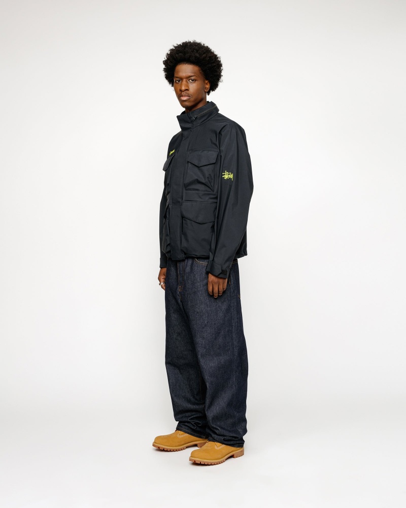 Stussy Big Ol' Denim Jeans Black | 24953LBSD