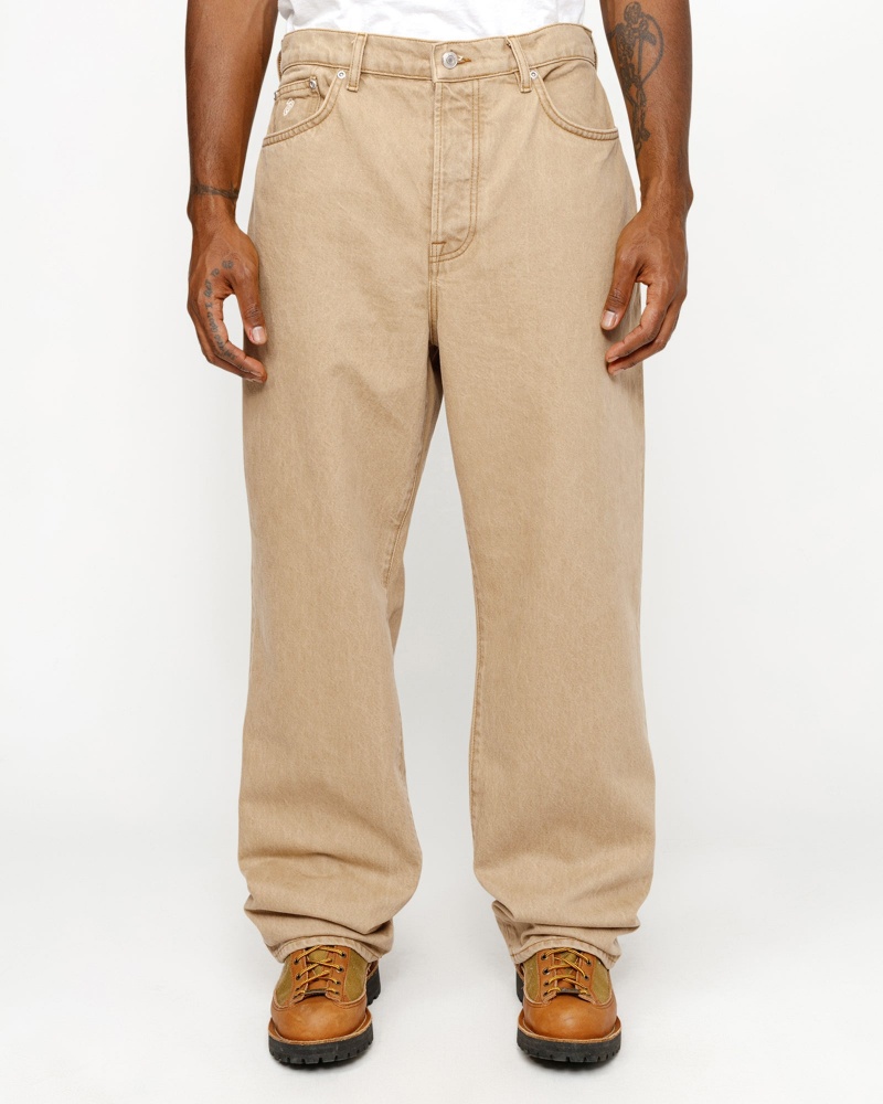 Stussy Big Ol' Denim Jeans Brown | 47513EQYI