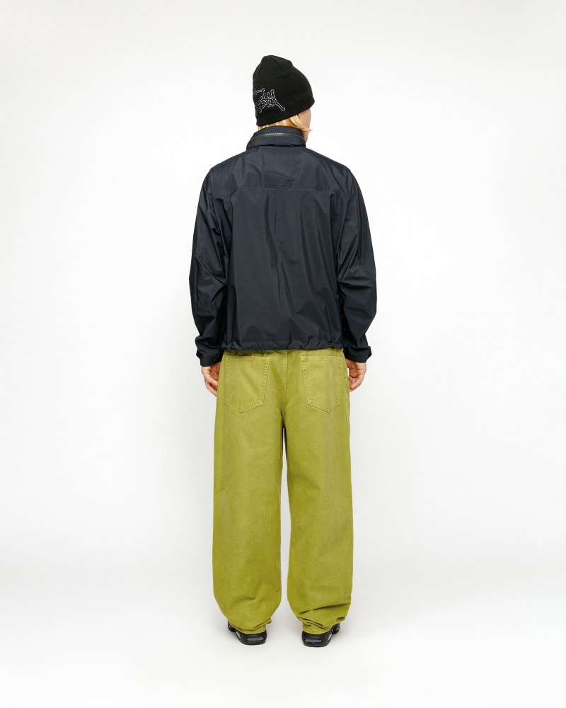 Stussy Big Ol' Washed Canvas Jeans Green | 70928EIJM