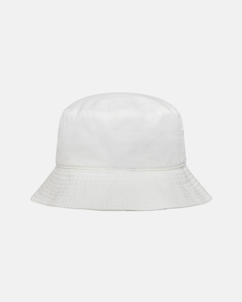 Stussy Bucket Stock Hats Beige | 12069VTYW