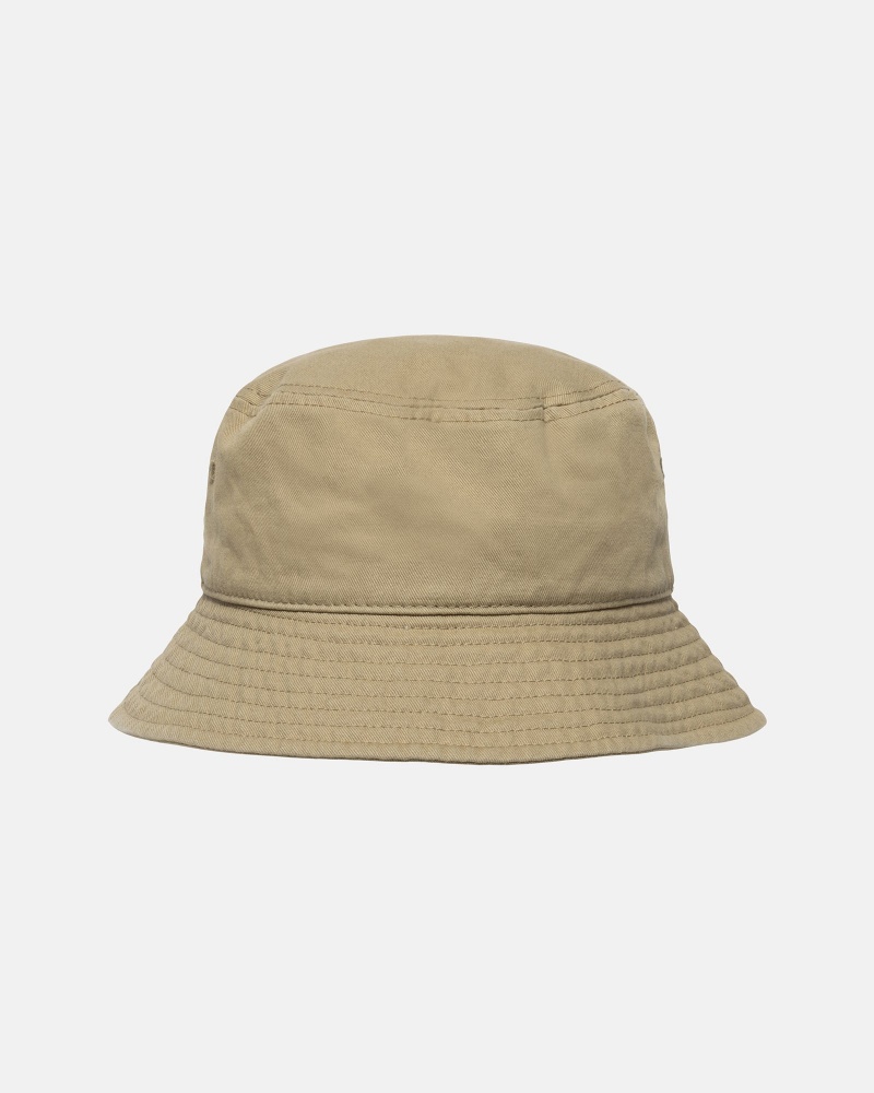 Stussy Bucket Stock Hats Brown | 94032JCBV