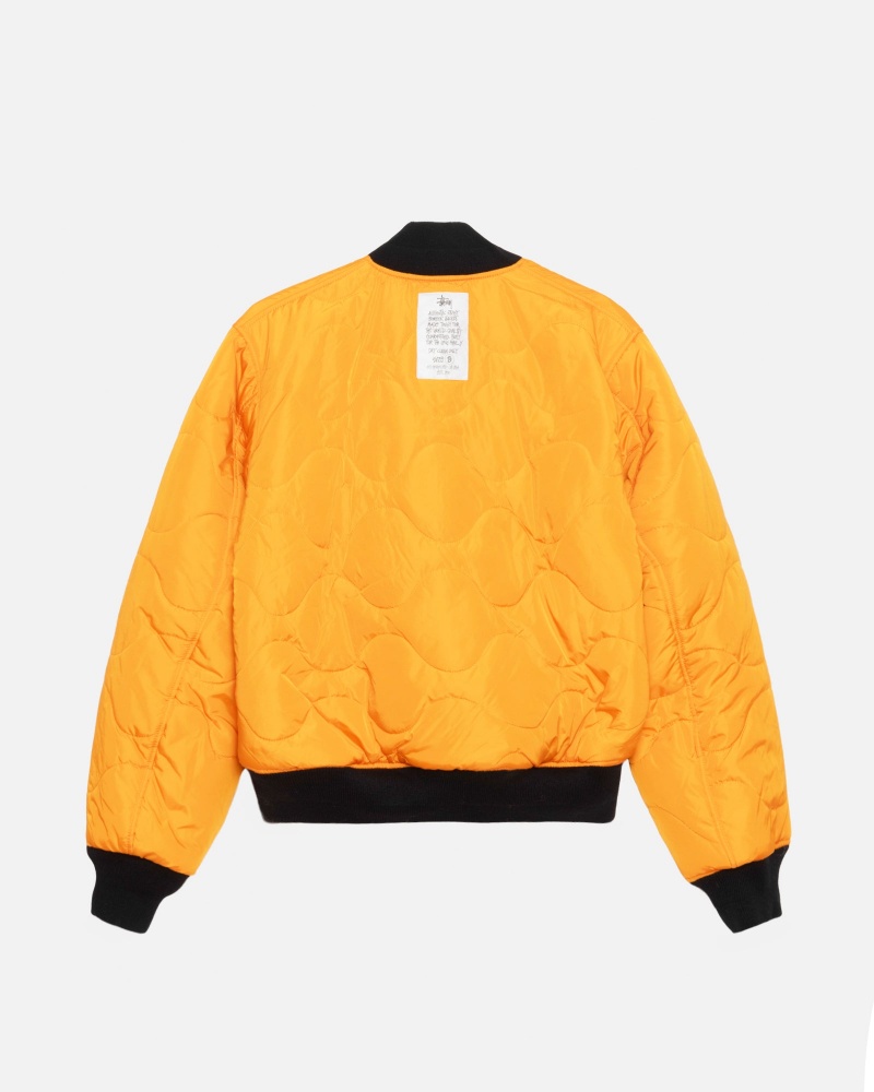 Stussy Built Reversible Bomber Jackets Black | 04965CNMW