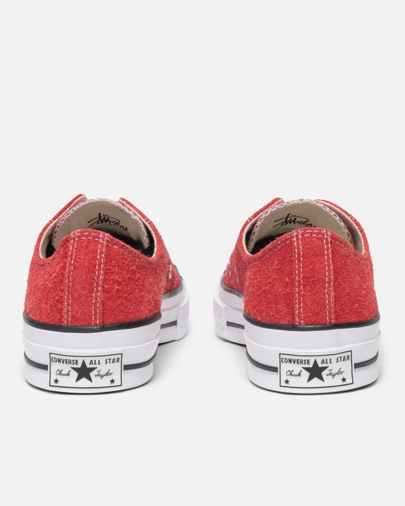 Stussy Chuck 70 Ox Shoes Red | 96854SWMX