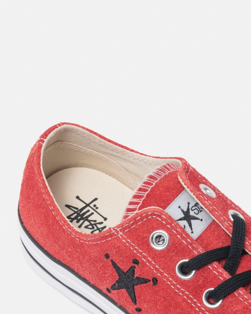 Stussy Chuck 70 Ox Shoes Red | 96854SWMX