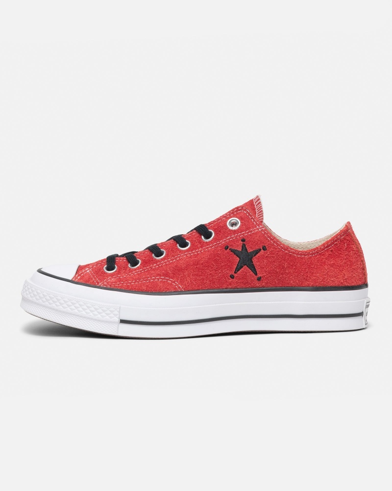 Stussy Chuck 70 Ox Shoes Red | 96854SWMX