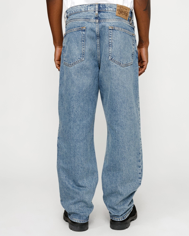 Stussy Classic Denim Jeans Blue | 01495DQHW