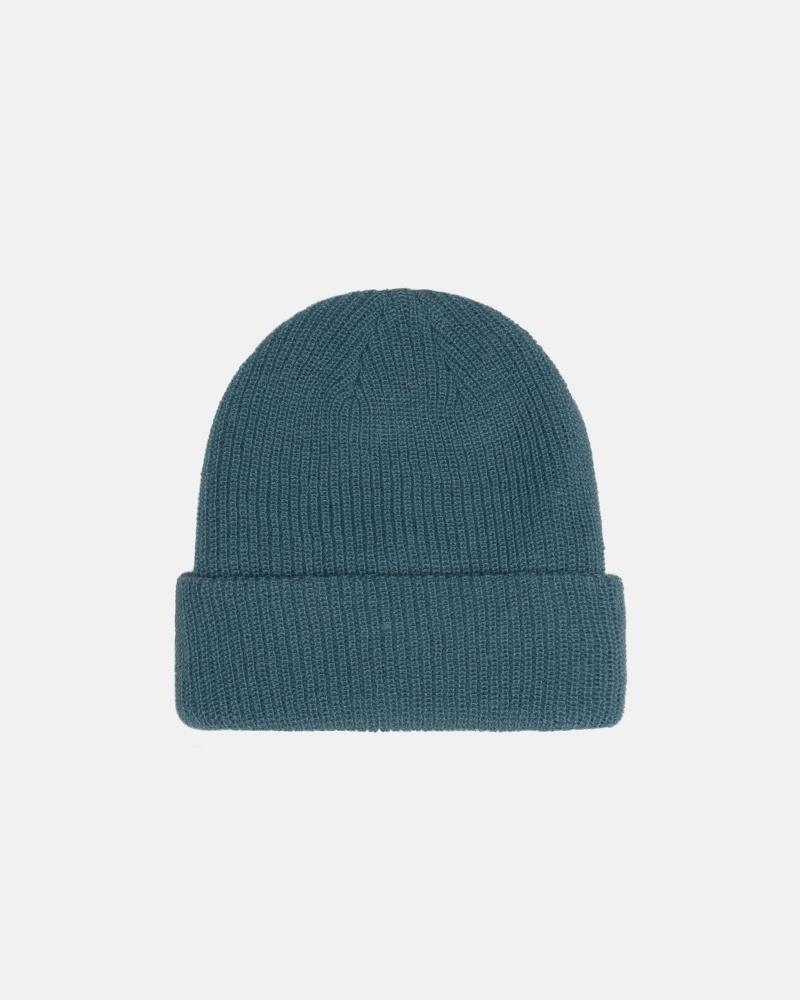 Stussy Cuff Basic Beanie Blue | 61097HNOQ