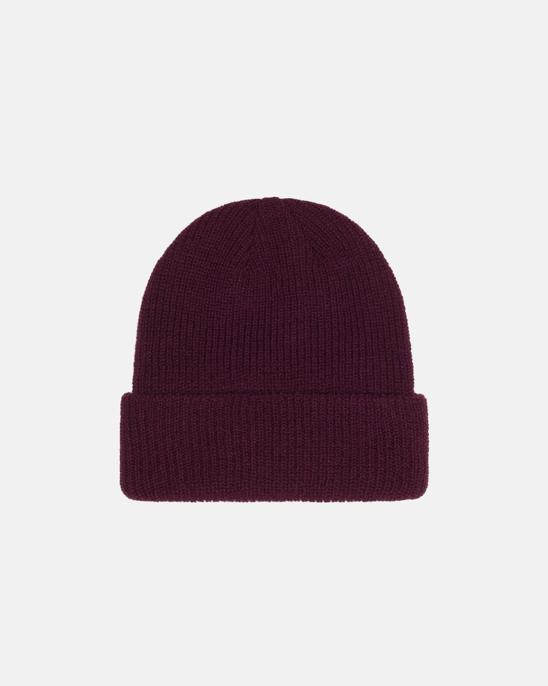 Stussy Cuff Basic Beanie Brown | 59463JWIP