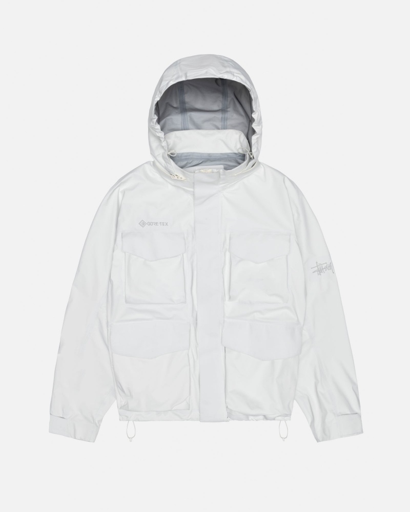 Stussy Gore-tex M65 Jackets Beige | 08932KDWM