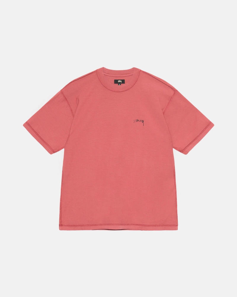 Stussy Lazy Tops Dark Red | 69245QWJB