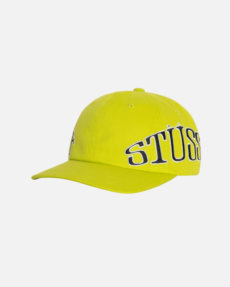 Stussy Low Pro Arc Strapback Caps Light Green | 47180AEDZ