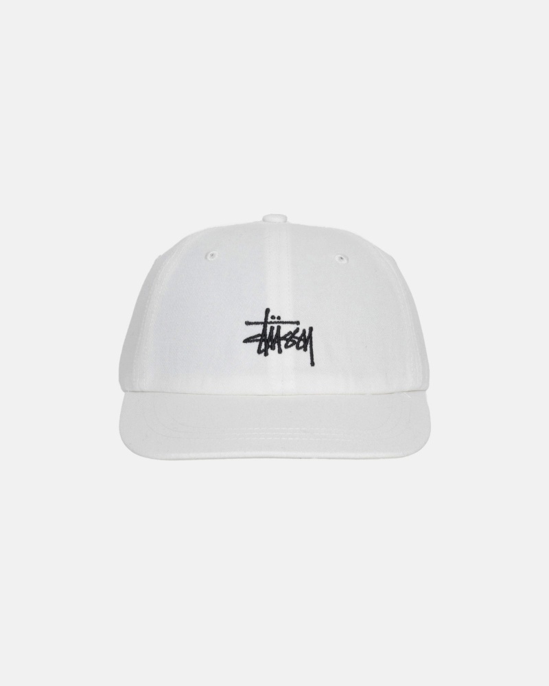 Stussy Low Pro Basic Strapback Caps Beige | 57048GUHL