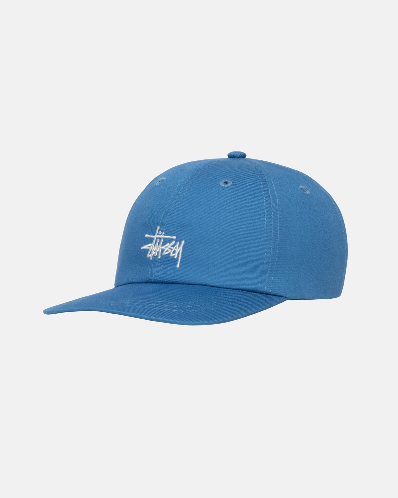 Stussy Low Pro Basic Strapback Caps Blue | 10837FGRT