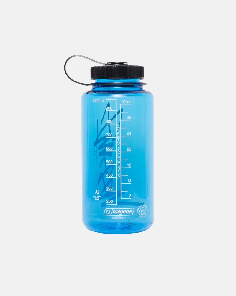 Stussy Nalgene Bottle Other Accessories Blue | 80756FEUJ