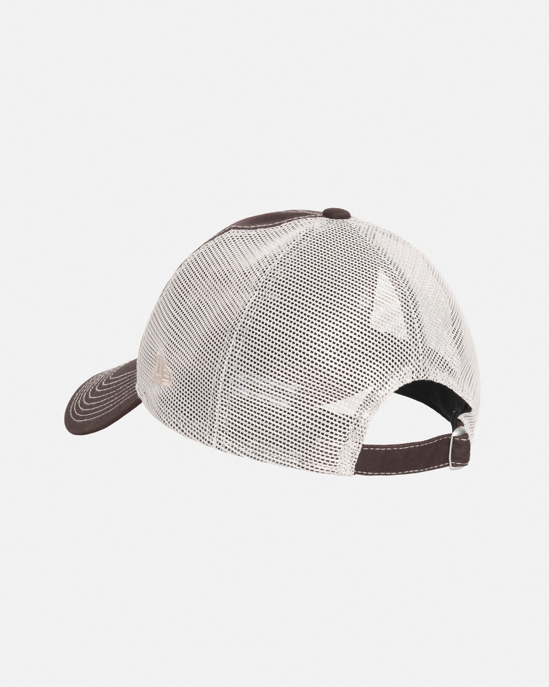 Stussy New Era 9twenty Basic Trucker Caps Brown | 92063LDRH