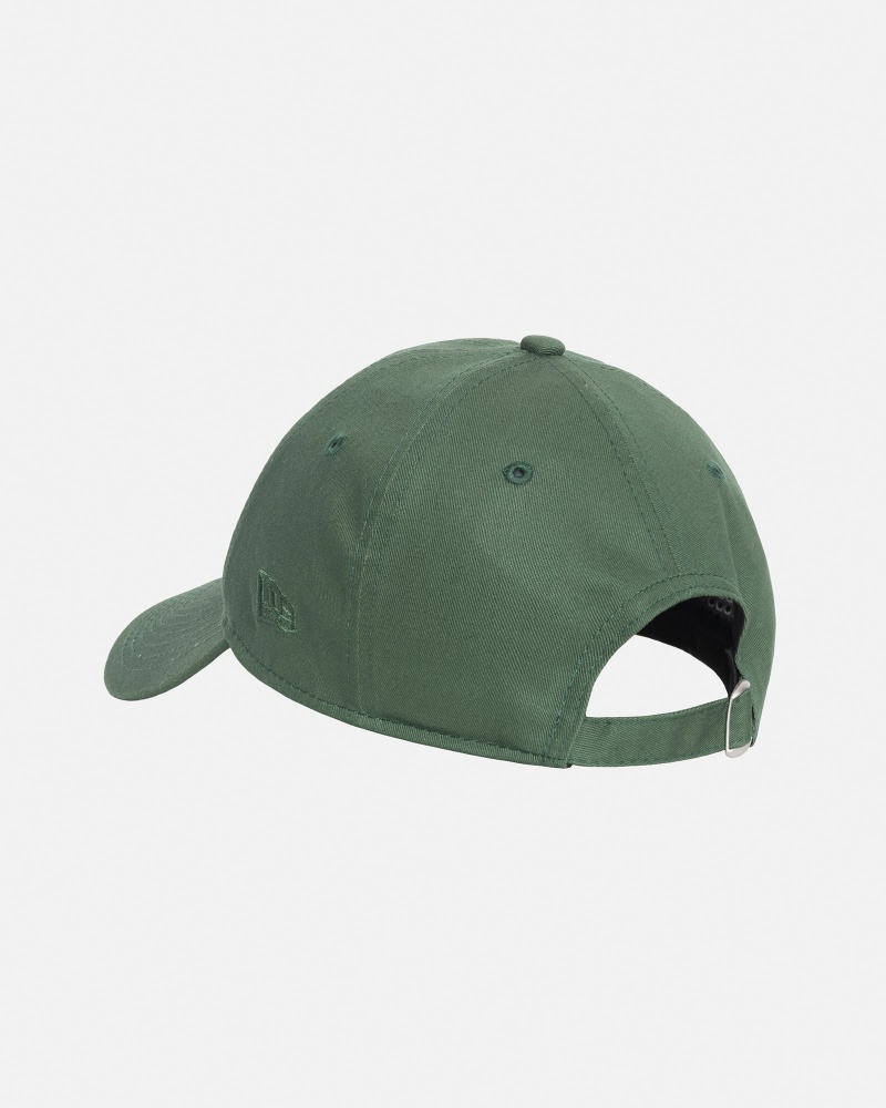 Stussy New Era 9twenty Ss Applique Caps Deep Green | 83472SQXW