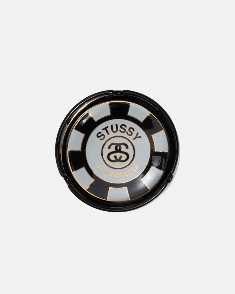 Stussy Poker Chip Ashtray Other Accessories Black | 78492DFOH