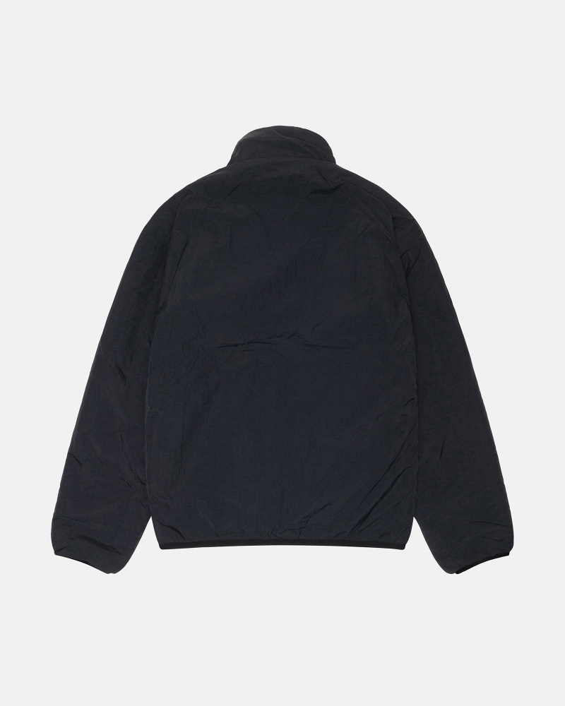 Stussy Sherpa Reversible Jackets Black | 58173FKQD