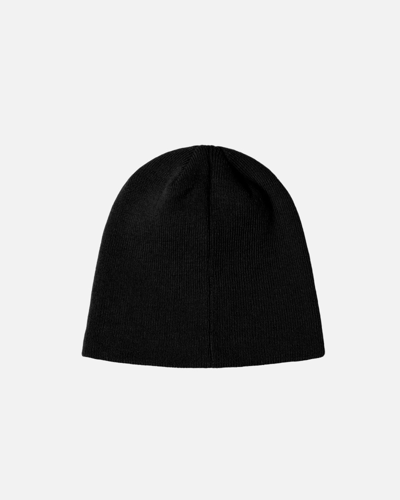 Stussy Skullcap Basic Beanie Black | 89375TCHS