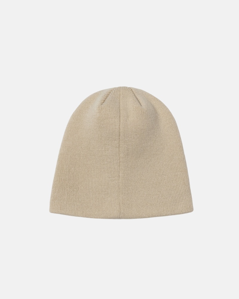 Stussy Skullcap Basic Beanie Cream | 96583XHTA