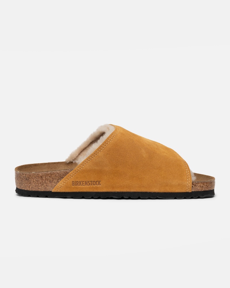 Stussy Solana Shearling Slide Slides Brown | 45217ALXY