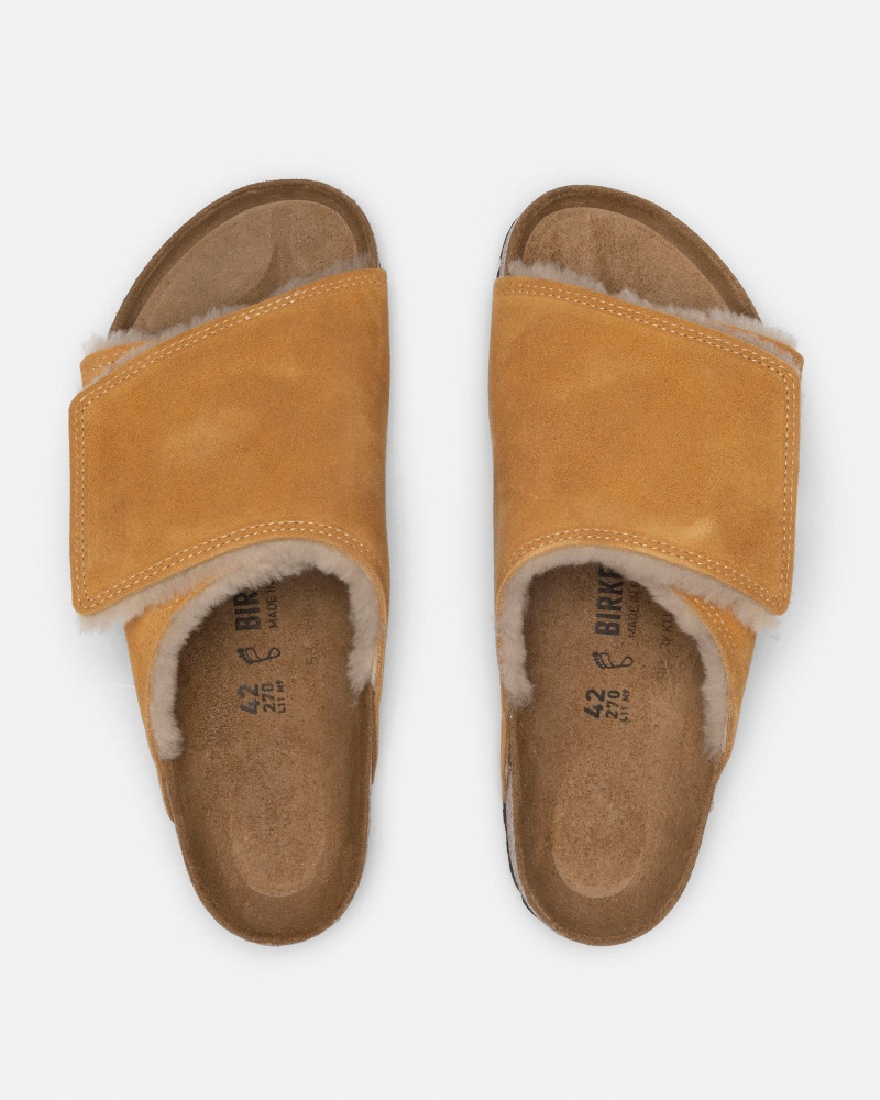 Stussy Solana Shearling Slide Slides Brown | 45217ALXY