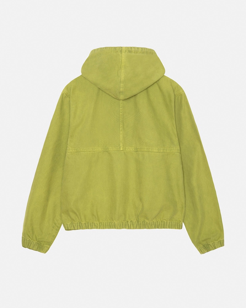 Stussy Work Unlined Canvas Jackets Green | 82367PNTD