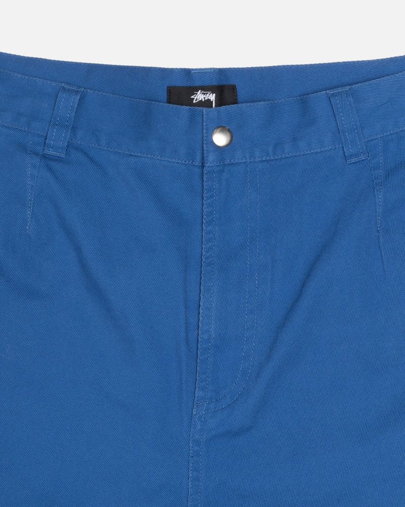 Stussy Workgear Twill Trousers Royal | 90584PQUA