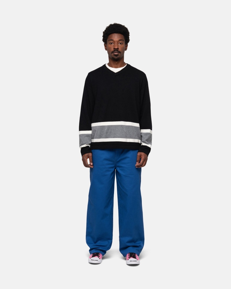 Stussy Workgear Twill Trousers Royal | 90584PQUA