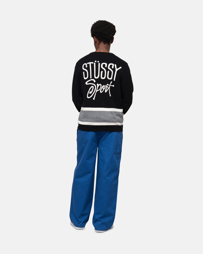 Stussy Workgear Twill Trousers Royal | 90584PQUA